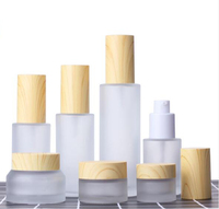 Flacon pompe en verre 20ml 30ml 40ml 60ml 80ml 100ml 120ml, pot à crème, flacon roll-on en verre, flacon compte-gouttes en verre pour cosmétiques