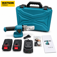 Kit de soudeuse à fusion de tuyaux sans fil avec 2 batteries, chargeur, mallette de transport et accessoires pour la vente en gros B2B