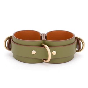 Adult Sm erotico manette letto alternativo Bondage contenzione oggetti di scena tortura schiavo addestramento In pelle da polso modello tutto In uno - Product Image 2