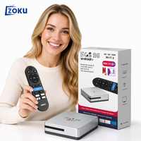 ZOKU TV Box Terlaris HCS96 Silver Android 16 Mendukung Dekode 8k H313 Quad Core Home Cinema Harga Diskon Pabrik