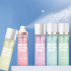 Spray fixateur de maquillage imperméable, longue tenue, végan, contrôle du sébum, spray fixateur rose - Product Image 3