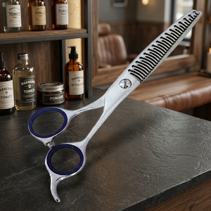 Ciseaux de coiffure professionnels pour droitiers, ciseaux de barbier de qualité supérieure, ciseaux de coiffure pour salon, ciseaux texturants en acier inoxydable japonais - Product Image 3