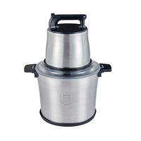 Mixeur Pilon Foufou Mix Poundo Yam Commercial 6L 10L 12L en Acier Inoxydable Hachoir à Viande