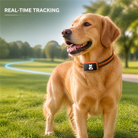 Traceur GPS pour animaux de compagnie G68P, compact et élégant, étanche, lumières changeantes de couleur, suivi de localisation précis, suivi de trajectoire