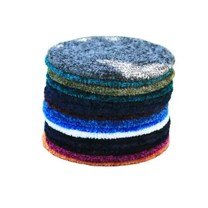 Multicolor Fashion chenille snood 28cm one size fit all berets homme Women tichel head covering