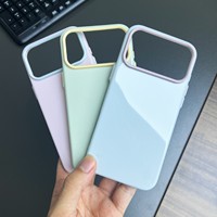Casing HP TPU Grosir untuk Iphone18 hingga Seri 11 Desain Polos Anti Benturan Tahan Air Anti Sidik Jari Warna Macaron