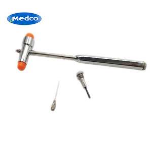 Marteau de percussion multifonctionnel transfrontalier en forme de T, 18 cm, en acier inoxydable, marteau à réflexes médical pour médecins - Product Image 2