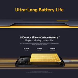 Celular Xiaomi poco X8 Pro เวอร์ชั่นสากล12GB + 512GB 6.59 inch hyperos 3 OCTA-core 100W ชาร์จเร็ว5G สมาร์ทโฟน dropshipping - Product Image 5