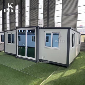 <span class=keywords><strong>Casa</strong></span> Expandible de Doble Ala con <span class=keywords><strong>Aura</strong></span> Verde, Vivienda Modular Sostenible Fuera de la Red - Product Image 2