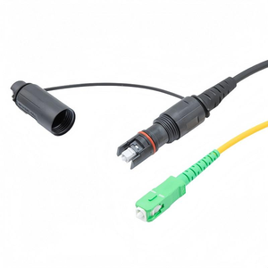 Cable de Prueba con Conector Macho Reforzado OPT a SC/APC, Monomodo Simplex G657A2, <span class=keywords><strong>10</strong></span> Pies (3 Metros), Troncal de 5.0mm para FTTH, FTTA, Estación 5G - Product Image 4