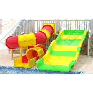 Comercial Aqua Park Amusement Park Fiberglass Water Slides Equipamento parque aquático slide