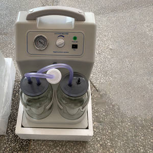 Prix de la <span class=keywords><strong>machine</strong></span> d'aspiration sous vide bout à bout portable dentaire médicale bon marché avec deux bouteilles - Product Image 2