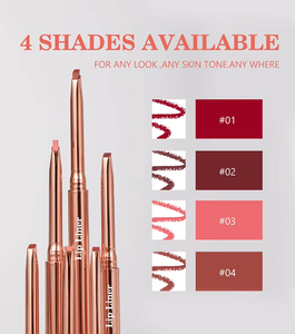 Kit de Maquillage Lèvres Mat Vegan Non Transférable MLM – Crayon Contour des Lèvres et Gloss Liquide Imperméable Haute Pigmentation Effet Soyeux pour Usage Quotidien et Soirées - Product Image 6