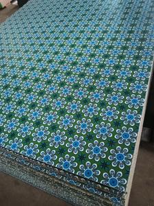 3.9mm 2.5mm lớp phủ polyster/PVC/UV/Melamine hoa colourful ván ép cho đồ nội thất 1220*2440mm - Product Image 2