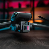 Drone pour Mavic 3, objectif anamorphique grand écran, alliage d'aluminium, filtre bleu brillant brossé pour le cinéma