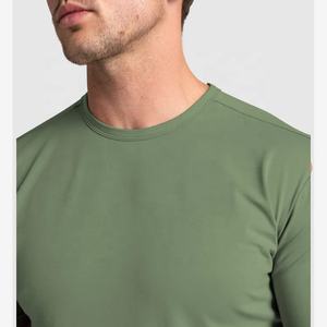 T-shirt à manches courtes nouvel été de haute qualité design décontracté QUICK DRY coupe ample avec col haut t-shirt pour homme - Product Image 2