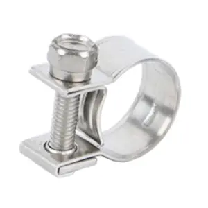 Mini American Type Worm Drive Hose Clamp Small Diameter Clamps