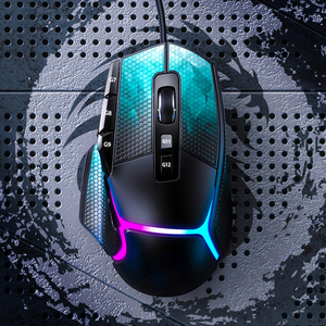 OEM Im Lặng Chuột Chơi Game 12800Dpi 6-Tốc Độ Chuyển Đổi Macro Tùy Chỉnh Có Dây Tự Động Súng Áp Lực Chuột - Product Image 2