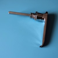 Serrure de poignée d'armoire électrique en alliage de zinc MS312, sécurité mécanique pour porte/boîte/transformateur