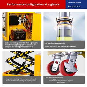 รถบรรทุกยกไฮดรอลิกแบบแมนนวล150กก. - Product Image 4