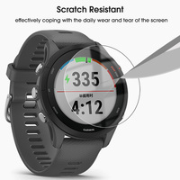 Film protecteur d'écran anti-rayures en verre trempé pour Garmin Forerunner 255s 955 255