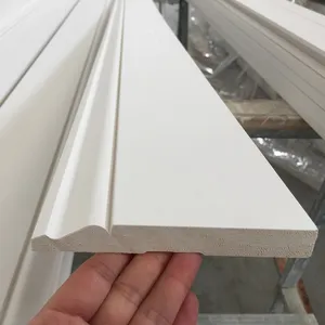 MDF/pinus putih papan dasar dinding kayu stabil panel dinding