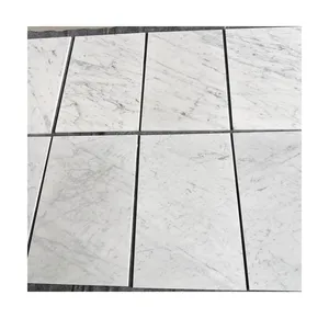 Cheap Price Italian Polished 24x24 pure white carrara marble White Carrara Marble Tiles