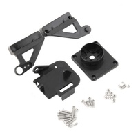 Braket Servo Rc PT Pan/Tilt Platform kamera anti-getaran dudukan kamera untuk pesawat FPV nilon khusus PTZ untuk 9G SG90 MG90S