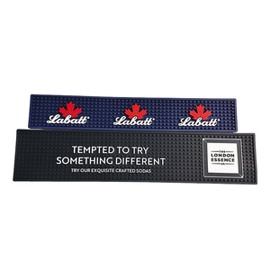 Durable Customizable Bar Service Runner <b>Mat</b> Non Slip Waterproof Spill Proof With Custom Color Pattern And Size For Bar - Product Image 5