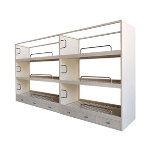 Muebles de Dormitorio en Contenedor, Cama Triple Tipo Litera, Cama de Acero Galvanizado - Product Image 5