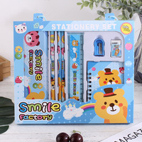 Nouveaux articles de papeterie tendance, fournitures scolaires, accessoires de papeterie, kawaii, mignons, cadeaux pour étudiants, enfants, ensembles de papeterie pour enfants