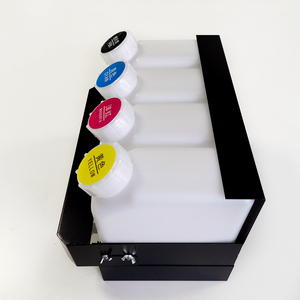 Réservoir d'encre en vrac à 4 sorties (2L intégré à un seul trou) - Réservoir d'encre secondaire blanc pour système d'alimentation en encre continu - Product Image 4