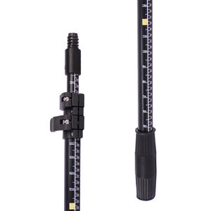 Barra di misura telescopica zincata regolabile da 4m con estensione per sport all'aperto/alluminio per uso interno - Product Image 1