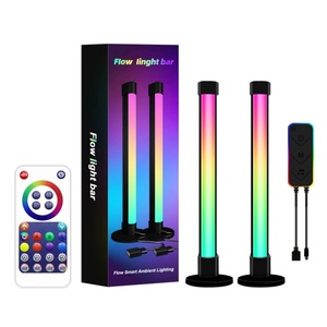 Barre lumineuse d'ambiance RVB USB 5V avec contrôle via application et télécommande, synchronisation musicale, pour chambre, bureau et salon - Product Image 1
