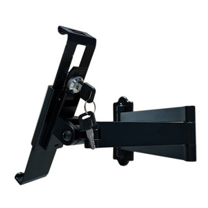 Soporte Para iPad hiển thị khung kim loại hợp kim nhôm treo tường an ninh máy tính bảng chống trộm khóa với màn hình chính đứng - Product Image 4