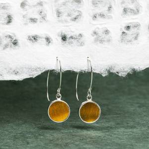 Amethyst Teardrop <b>Earrings</b> 925 Sterling <b>Silver</b> Drop <b>Earrings</b> Minimalist Bridal Jewelry Wholesale Supplier Export India - Product Image 1