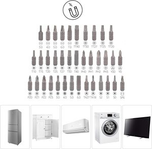 Peaktop 73 mảnh từ Ratchet, cờ lê và tuốc nơ vít Bộ - Product Image 5