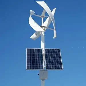Dễ dàng cài đặt tuabin gió 5 KW Máy phát điện năng lượng tái tạo máy phát điện gió tuabin Hot Bán 200 vòng/phút 5000W gió năng lượng mặt trời Hybrid hệ thống