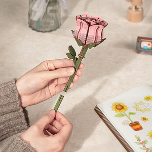 <span class=keywords><strong>Robotime</strong></span> US Entrepôt <span class=keywords><strong>Bois</strong></span> Artisanat Bureau Décoration Assembler Jouets TW01H DIY Bouquet De Fleurs <span class=keywords><strong>En</strong></span> <span class=keywords><strong>Bois</strong></span> <span class=keywords><strong>3D</strong></span> Puzzles - Product Image 6
