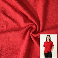 Nouveau produit d'usine, tissu en maille anti-adhérent 170-180 g/m² pour t-shirts et polos
