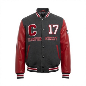 Veste varsity oversize pour homme et femme, vente chaude, hiver |   Style urbain hip-hop, streetwear, imperméable et réversible - Product Image 1