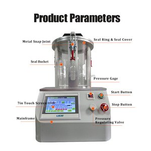 Máquina de Prueba de Impermeabilidad por Presión Positiva WAFU <span class=keywords><strong>IPX</strong></span>, Pantalla Táctil a Color de 7 Pulgadas, Precisión del 0.1%, 50W AC110V-240V, Detección Electrónica de Fugas - Product Image 4