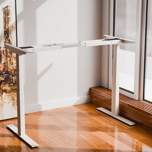 Kaiyu điện đứng bàn 2-chân bàn điều hành có thể điều chỉnh chiều cao kim loại đồ nội thất văn phòng cho máy tính bảng đi-đứng bàn - Product Image 4