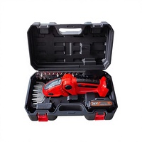 Taille-haie 2-en-1 à batterie lithium-ion 21V avec lame de 300 mm, plusieurs options de couleurs, garantie 1 an pour la taille des branches