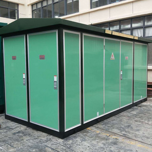 Caja de Transformación Modular para Alumbrado Público Preensamblada, Gabinete de Distribución Prefabricado, Subestación Metálica de 10kV IP65, Gabinete de Distribución ZY - Product Image 2