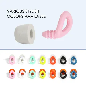 Best Seller Silicone Noise Reduction Earplug Sleep Ear Plugs With Ear Tips In XS/S/M/L