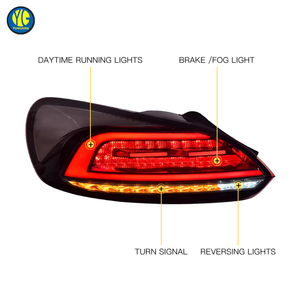 YU GUANG pour Volkswagen <span class=keywords><strong>Scirocco</strong></span> 2009-2014 feu arrière LED amélioré feu arrière feu stop accessoires de voiture Plug and Play feu arrière - Product Image 5