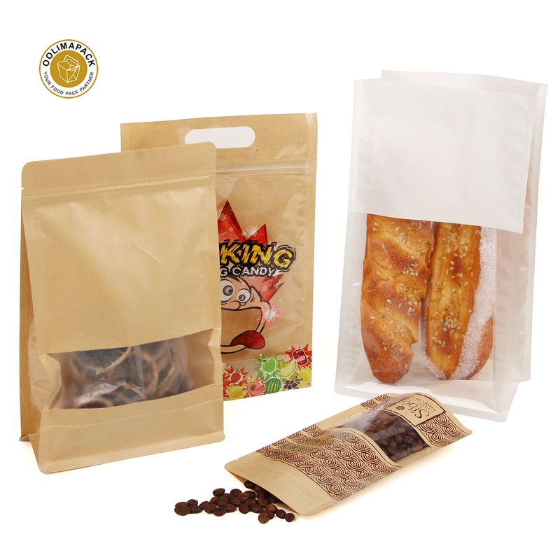 Custom Paper Bag Doy Pack Kraft
