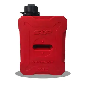 High quality plastic fuel can petrol oil tank 2.6L diesel gasoline jerry can 2.6 Liter