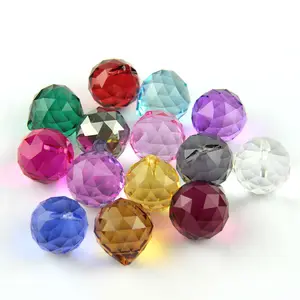 Hot Sale Fashion Colorful 30mm Modern Crystal Chandelier Ball Ab Crystal Rhinestones